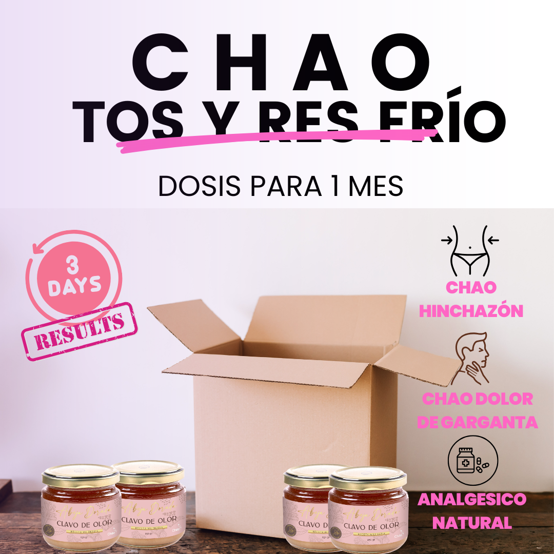 Miel con Clavo de Olor 💛 ANTIMICROBIANA Y DIGESTIVA