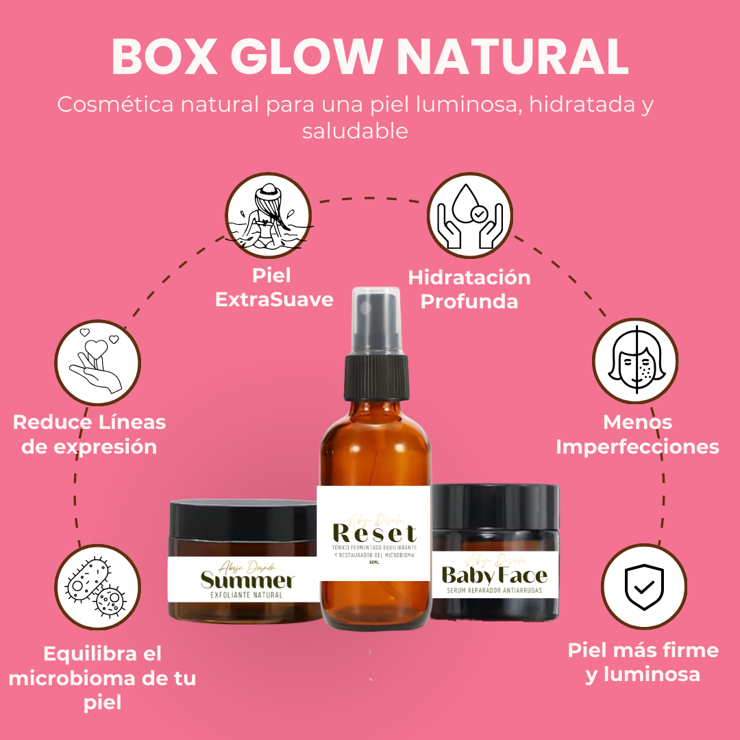 Box Glow Natural ✨ Rutina natural que sí funciona