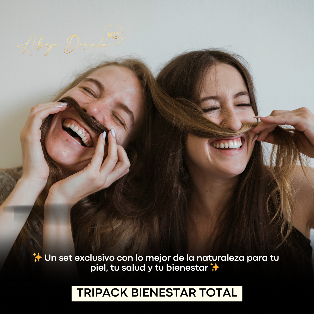 Tripack Bienestar Total 💛 BELLEZA, ENERGÍA Y SALUD POR 30 DÍAS