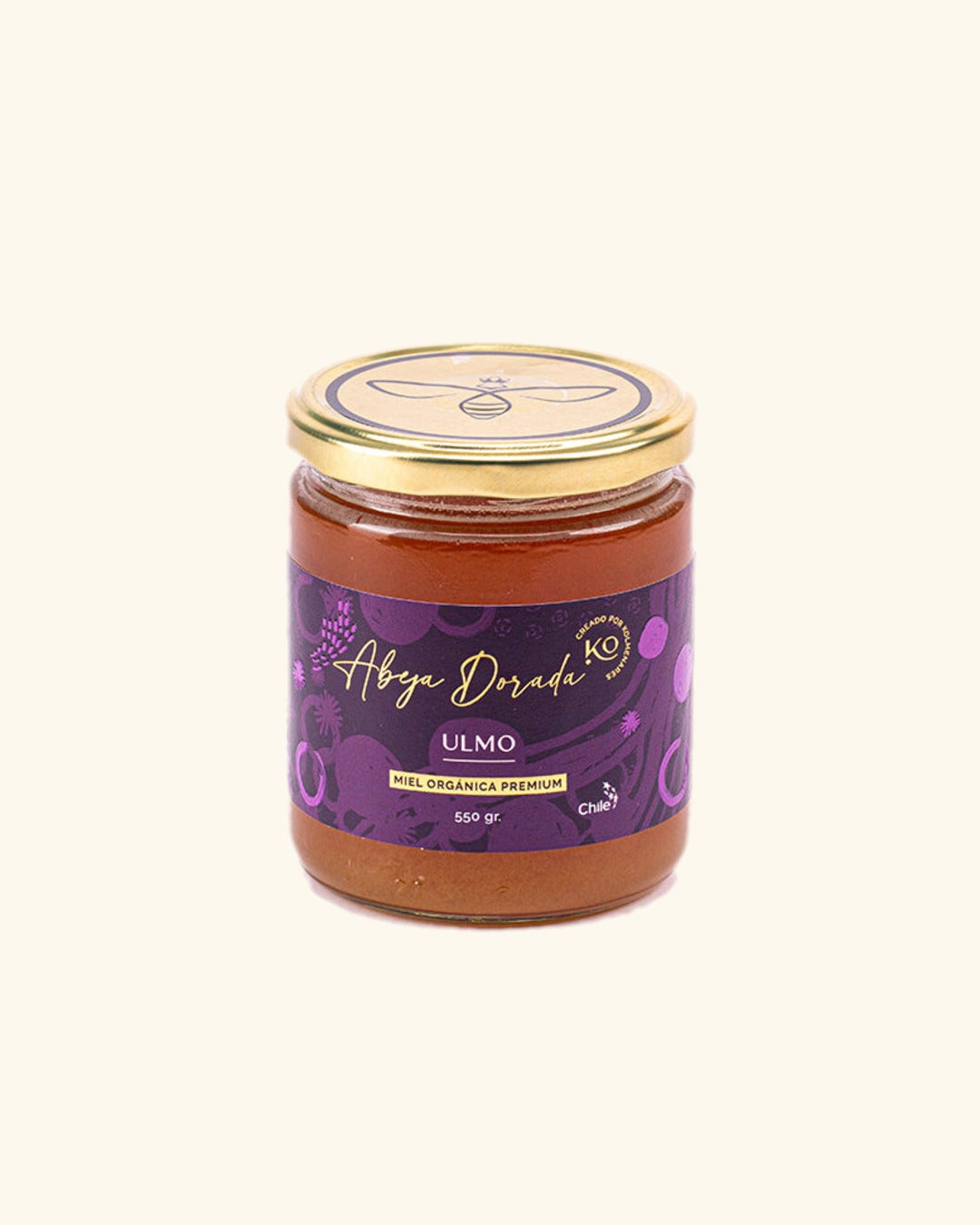 miel organica de ulmo 550 gr